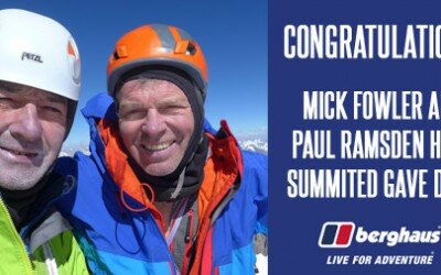 Another Himalayan First Ascent for Mick Fowler and Paul Ramsden